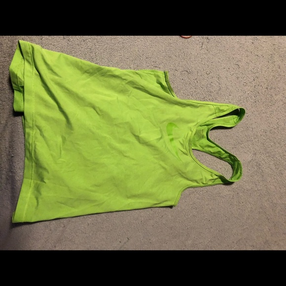 Nike Tops - 3 for 10! NWOT Nike pro lime green racerback tank